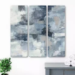 Kirklands Home In The Indigo Clouds Canvas Art Prints, Set of 3 Best