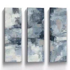 Kirklands Home In The Indigo Clouds Canvas Art Prints, Set of 3 Best