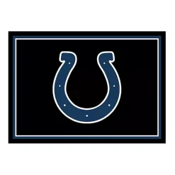 Kirklands Home Indianapolis Colts Area Rug, 4x6 Black Sale