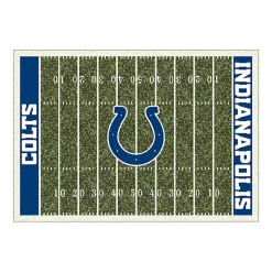 Kirklands Home Indianapolis Colts Home Field Area Rug, 6x8 Blue Hot