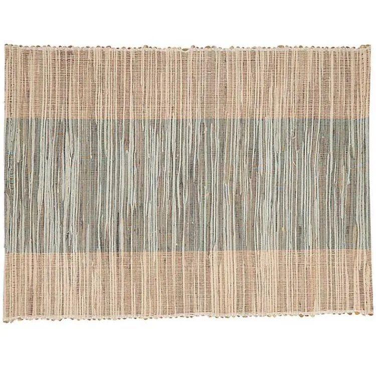 Kirklands Home Indigo Banded 4-pc. Placemat Set Outlet