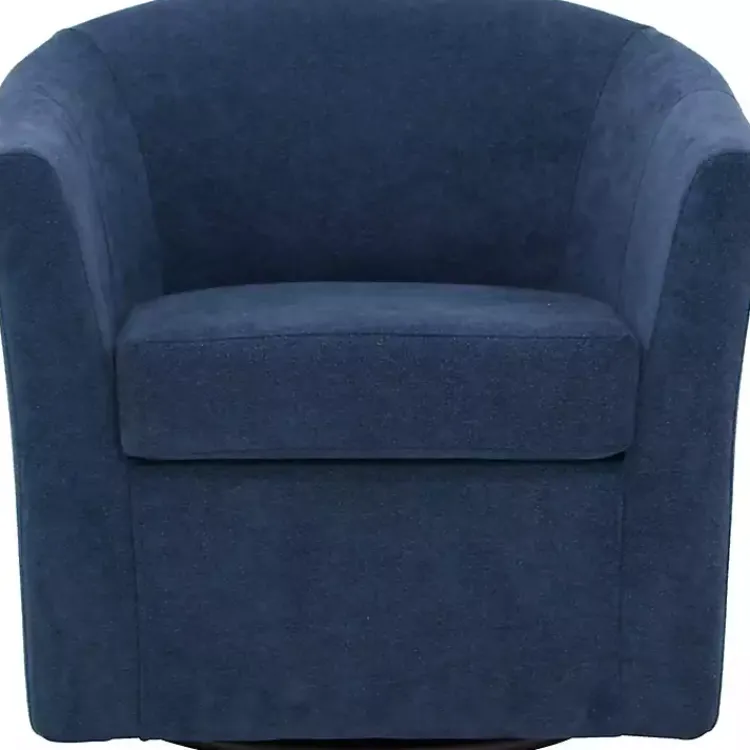 Kirklands Home Indigo Chloe Swivel Accent Chair Blue Online