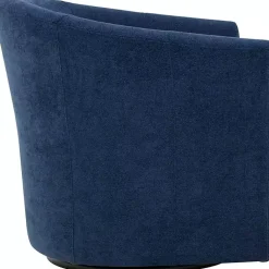 Kirklands Home Indigo Chloe Swivel Accent Chair Blue Online