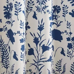 Kirklands Home Indigo Floral 2-pc. Curtain Panel Set, 96 in. Clearance