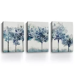 Kirklands Home Indigo Forest Light Canvas Art Prints, 16x24 Discount