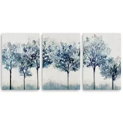 Kirklands Home Indigo Forest Light Canvas Art Prints, 32x48 Discount