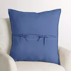 Pillows>Kirklands Home Indigo Quilted Santa Monica Pillow Blue