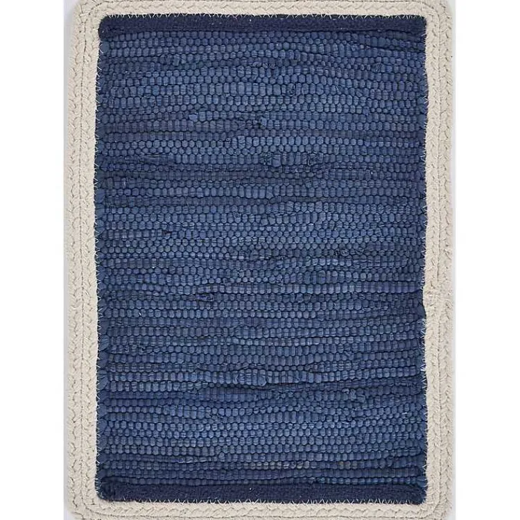 Kirklands Home Indigo Solid Placemats, Set of 4 Blue Online