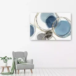 Kirklands Home Infinity Indigo II Abstract Canvas Art Print Blue Online