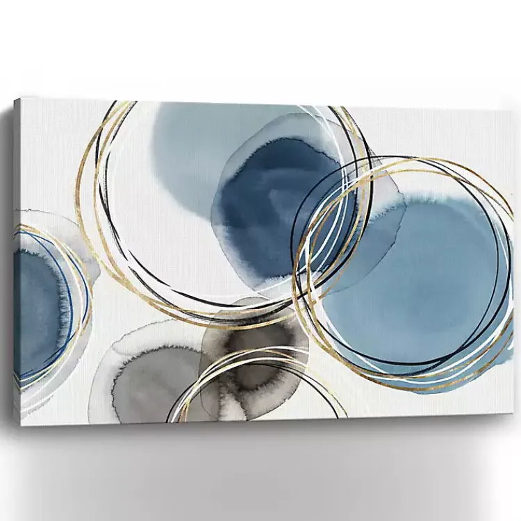 Kirklands Home Infinity Indigo II Canvas Art Print
