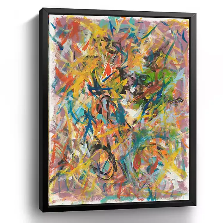 Kirklands Home Inside Out No. 2 Framed Giclee Canvas Art Print Clearance