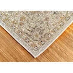 Kirklands Home Irene Yellow Daffodil Outdoor Area Rug, 6x9 Sale