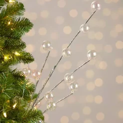 Christmas Tree Decorations>Kirklands Home Iridescent Bubbles Christmas Pick