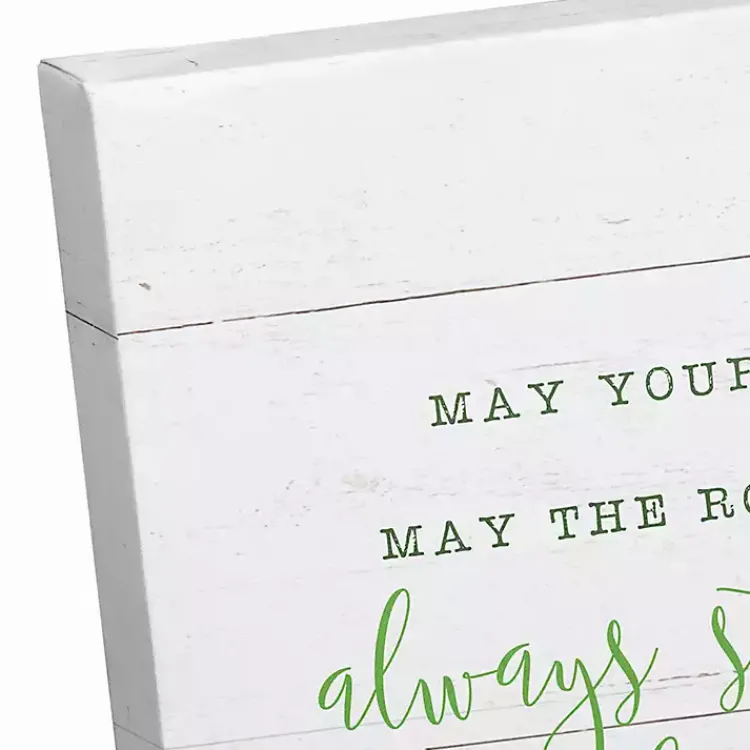 St Patricks Day Decorations>Kirklands Home Irish Blessing Canvas Art Print