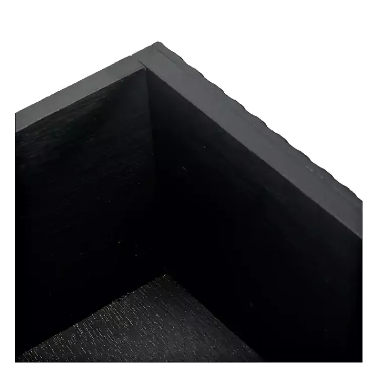 Kirklands Home Irma Textured Drawers Console Table Black Sale