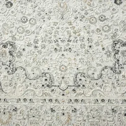 Kirklands Home Isabella Gray and Ivory Area Rug, 5x7 Sale