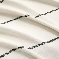 Kirklands Home and Black Striped King Coverlet Ivory Best
