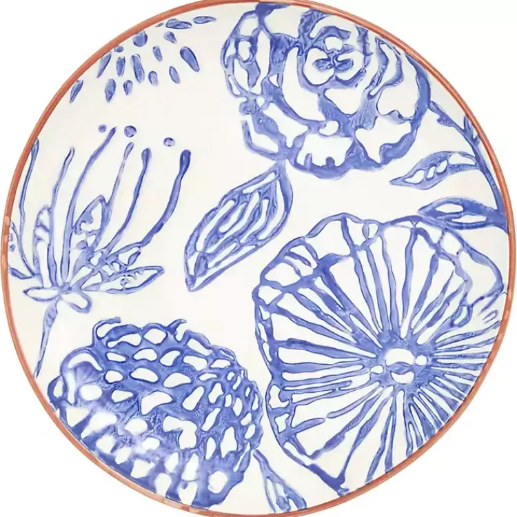 Kirklands Home Ivory and Blue Floral 16-pc. Dinnerware Set Discount