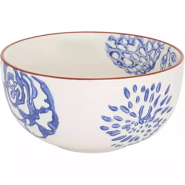 Kirklands Home Ivory and Blue Floral 16-pc. Dinnerware Set Discount
