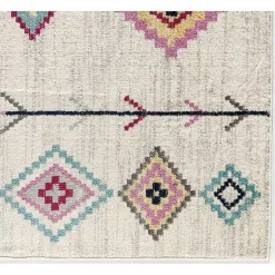 Kirklands Home and Multicolor Aztec Area Rug, 8x10 Ivory Online