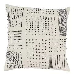 Pillows>Kirklands Home Aztec Treasures Throw Pillow Ivory
