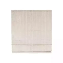 Kirklands Home Basketweave Cordless Roman Shade, 35 in. Ivory Hot
