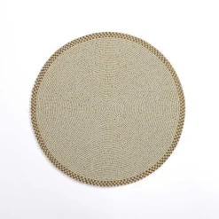 Kirklands Home Beaded Christmas Placemat Ivory Online