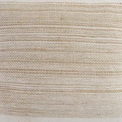 Pillows>Kirklands Home Ivory Border Natural Close Woven Jute Pillow