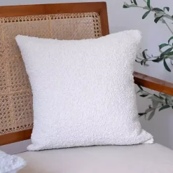 Pillows>Kirklands Home Boucle Handwoven Pillow Ivory