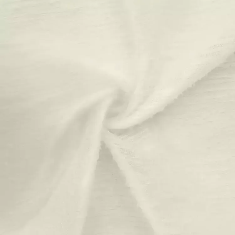 Kirklands Home Boucle Sheer Single Curtain Panel, 95 in. Ivory