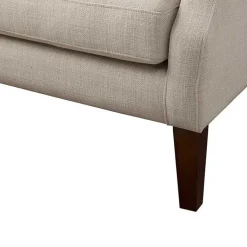 Kirklands Home Button Tufted Accent Chair Ivory Discount