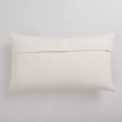 Pillows>Kirklands Home Checkerboard Lumbar Pillow Ivory
