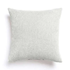 Pillows>Kirklands Home Chenille Damask Throw Pillow Ivory