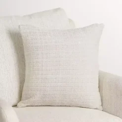 Pillows>Kirklands Home Chenille Textured Pillow Ivory