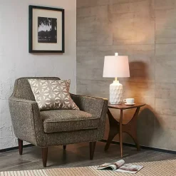 Kirklands Home Ivory Contour Ceramic Table Lamp White Best