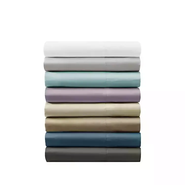 Kirklands Home Cotton Blend Sateen 6-pc. King Sheet Set Ivory New