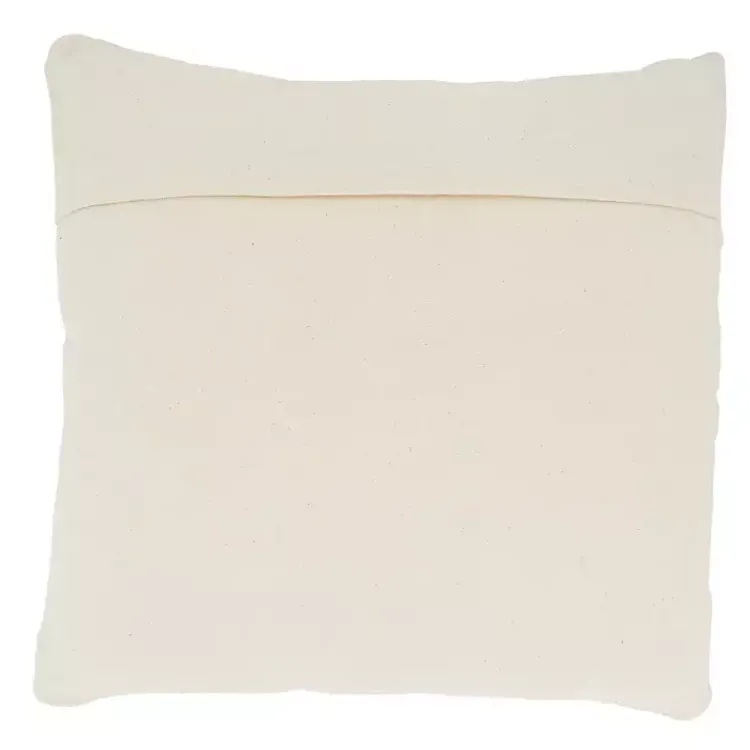 Pillows>Kirklands Home Ivory Diamond Woven Textured Polyester Pillow