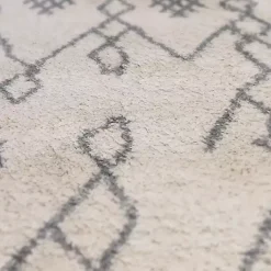 Kirklands Home Geometric Area Rug, 5x8 Ivory Sale