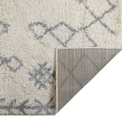 Kirklands Home Geometric Area Rug, 5x8 Ivory Sale