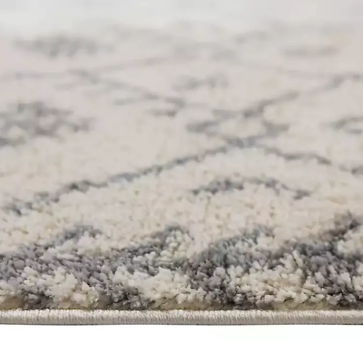 Kirklands Home Geometric Area Rug, 5x8 Ivory Sale