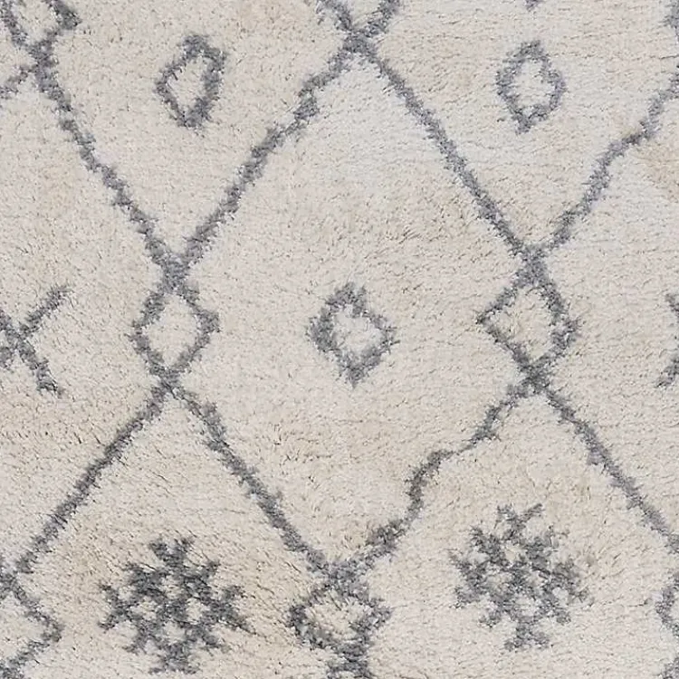 Kirklands Home Geometric Runner Ivory Discount