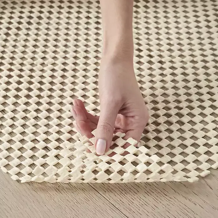 Kirklands Home Gridlock Non-Slip Rug Pad, 6x9 Ivory Online