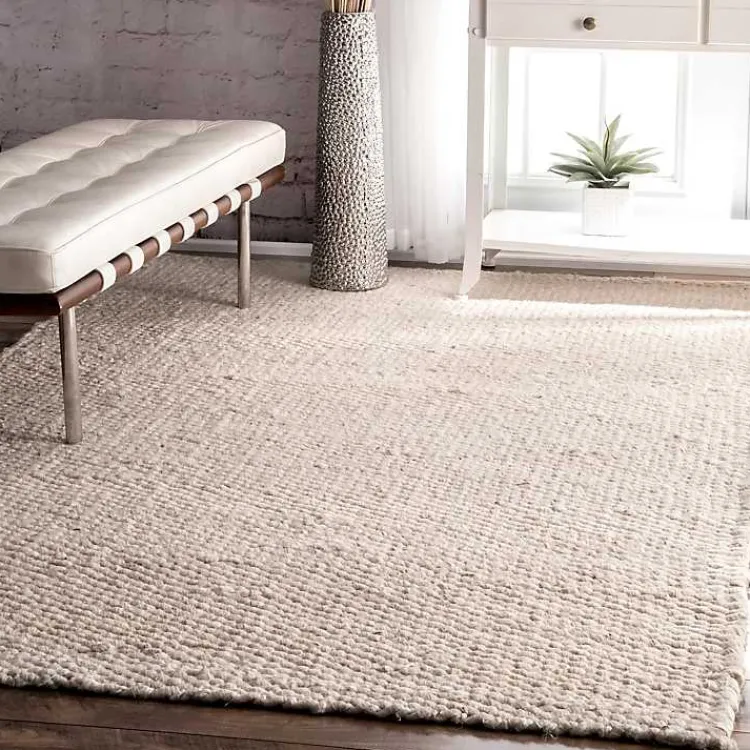 Kirklands Home Halsey Area Rug, 5x8 Ivory Hot