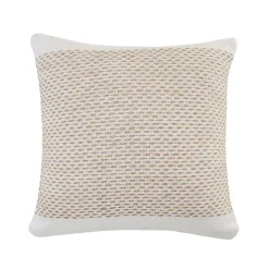 Pillows>Kirklands Home Ivory Interwoven Jute Pillow