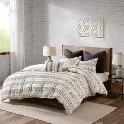 Kirklands Home Ivory Jacquard King 3-pc. Comforter Set Sale