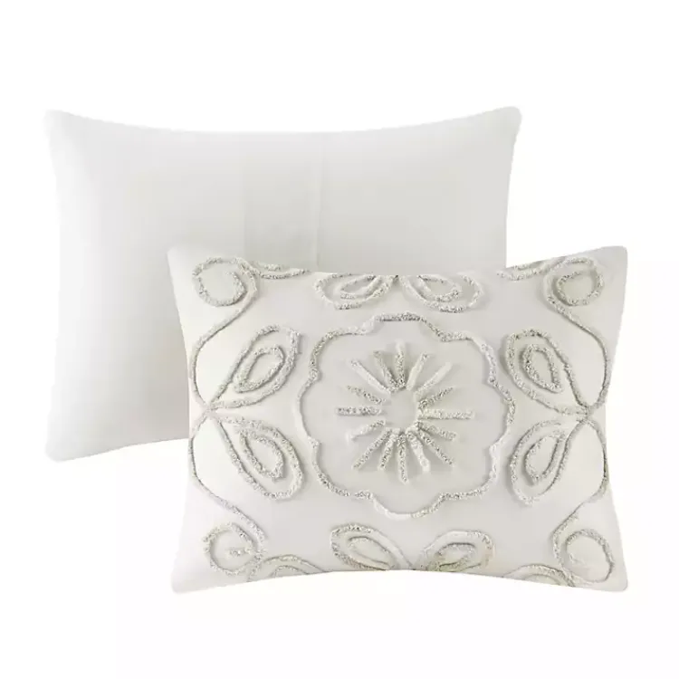 Kirklands Home Medallion Full/Queen 3-pc. Comforter Set Ivory New