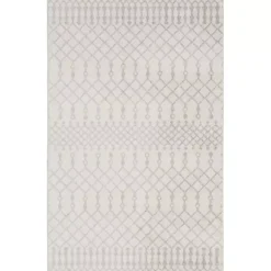 Kirklands Home Moroccan Washable Accent Rug, 2x4 Ivory Discount
