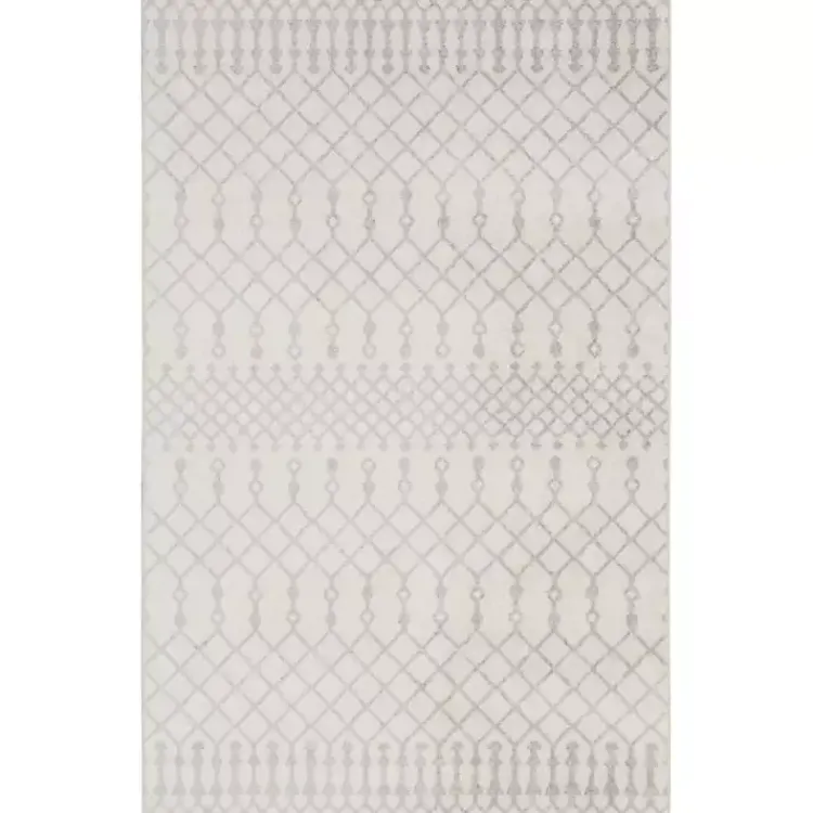 Kirklands Home Moroccan Washable Accent Rug, 2x4 Ivory Discount
