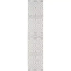 Kirklands Home Moroccan Washable Runner, 2x12 Ivory