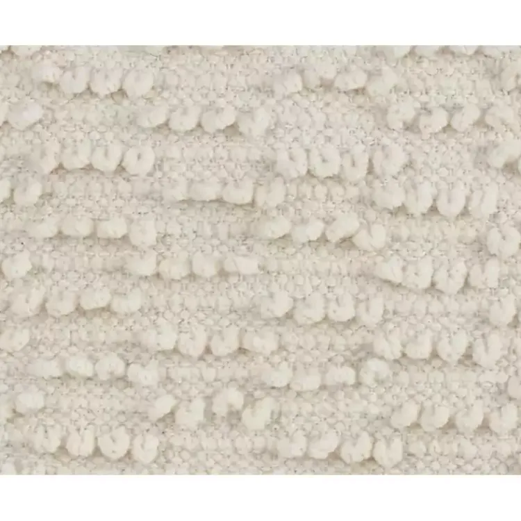 Pillows>Kirklands Home Ivory Nubby Decorative Lumbar Pillow White